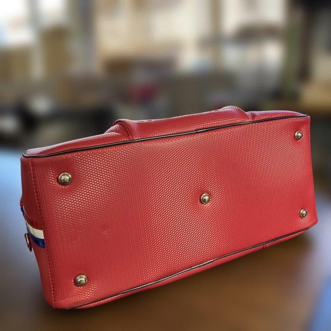 A2511-2050 カステルバジャック ゴルフバッグ レッド ボストンバッグ