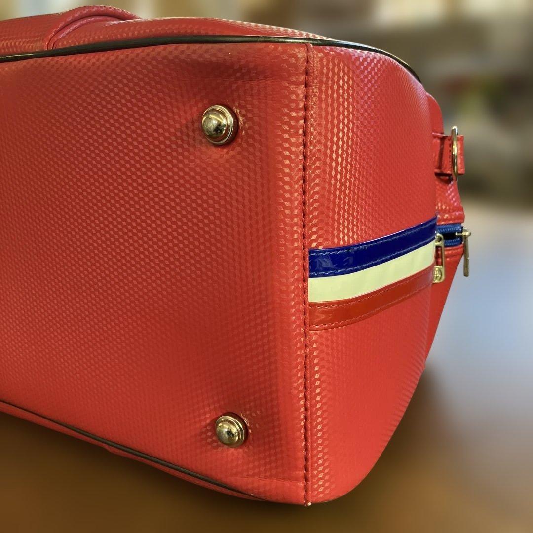 A2511-2050 カステルバジャック ゴルフバッグ レッド ボストンバッグ