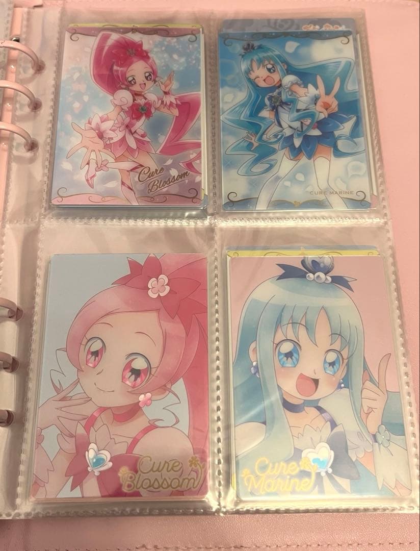キュアブロッサム・キュアマリン カードセット