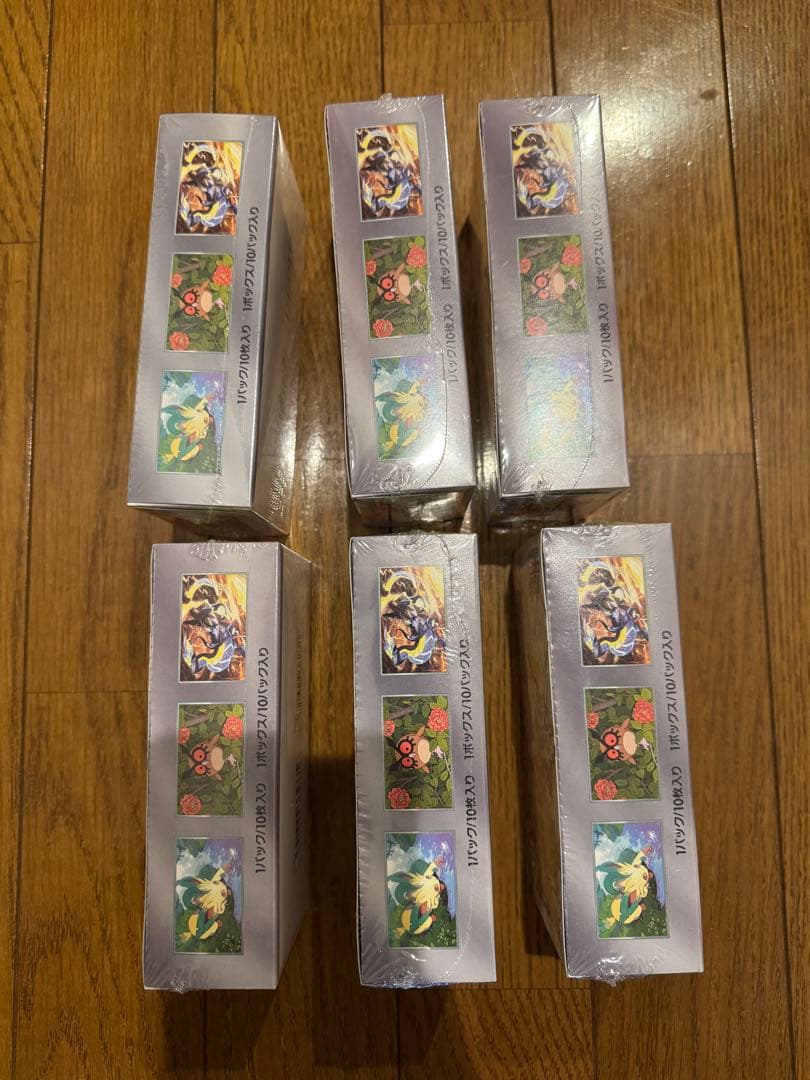 ポケモンカード テラスタルフェス exシュリンク付き未開封 6BOX