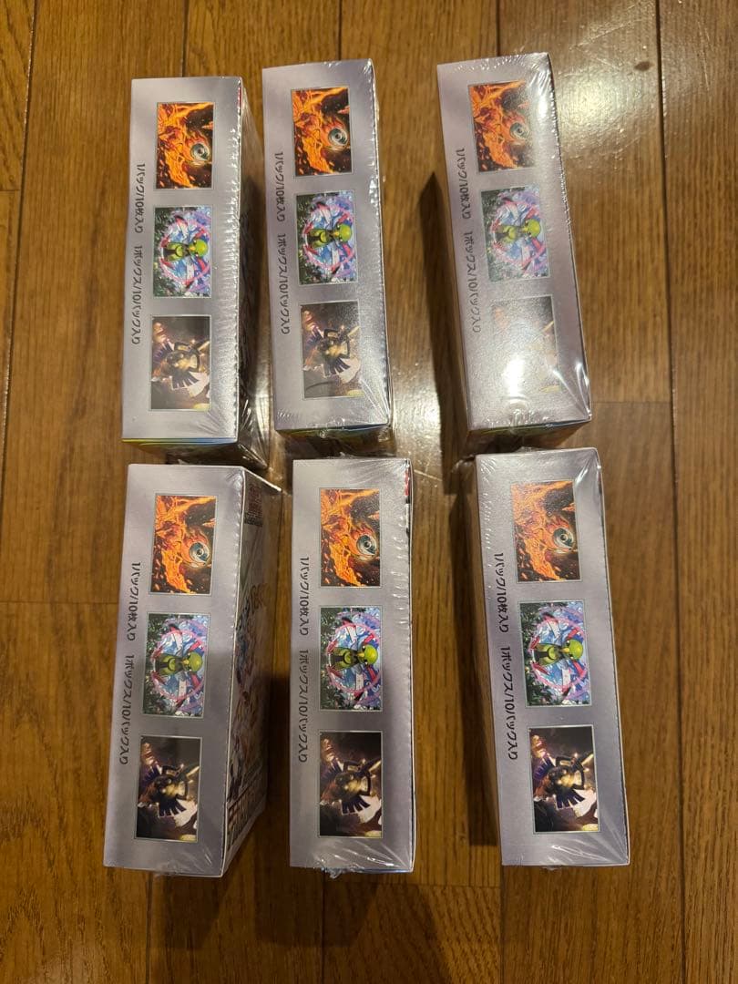 ポケモンカード テラスタルフェス exシュリンク付き未開封 6BOX