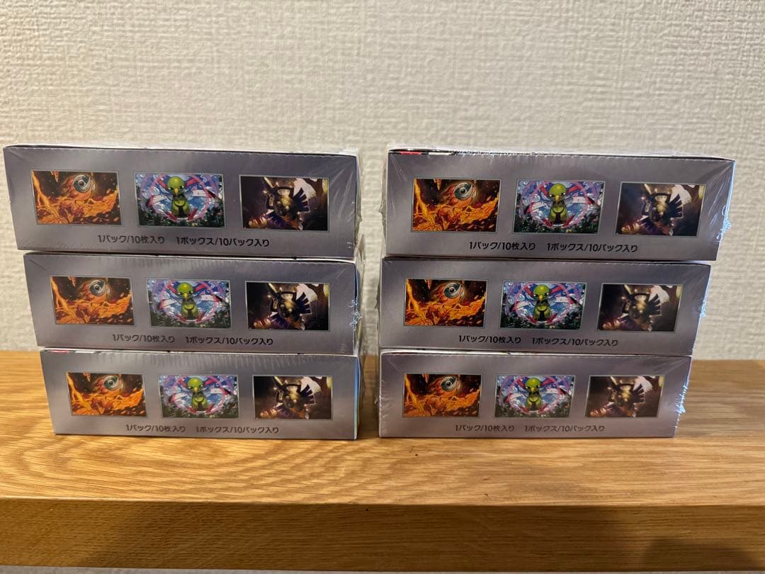 ポケモンカード テラスタルフェス exシュリンク付き未開封 6BOX