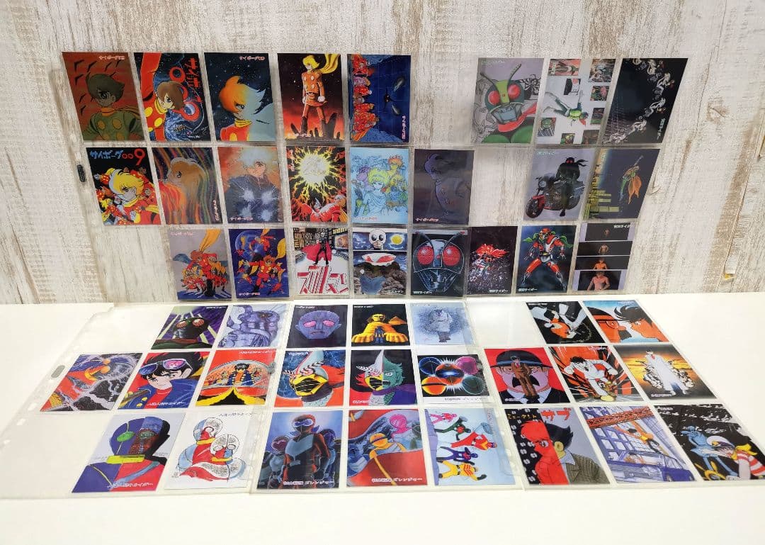 石ノ森章太郎 萬画 コレクションカード 149枚 まとめ売り エポック トレカ