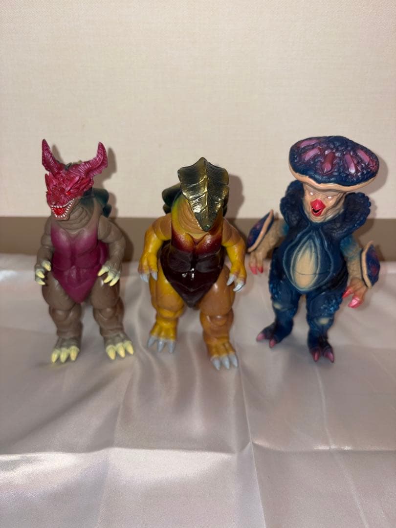 ウルトラマンコスモス 怪獣ソフビセット 一部タグあり