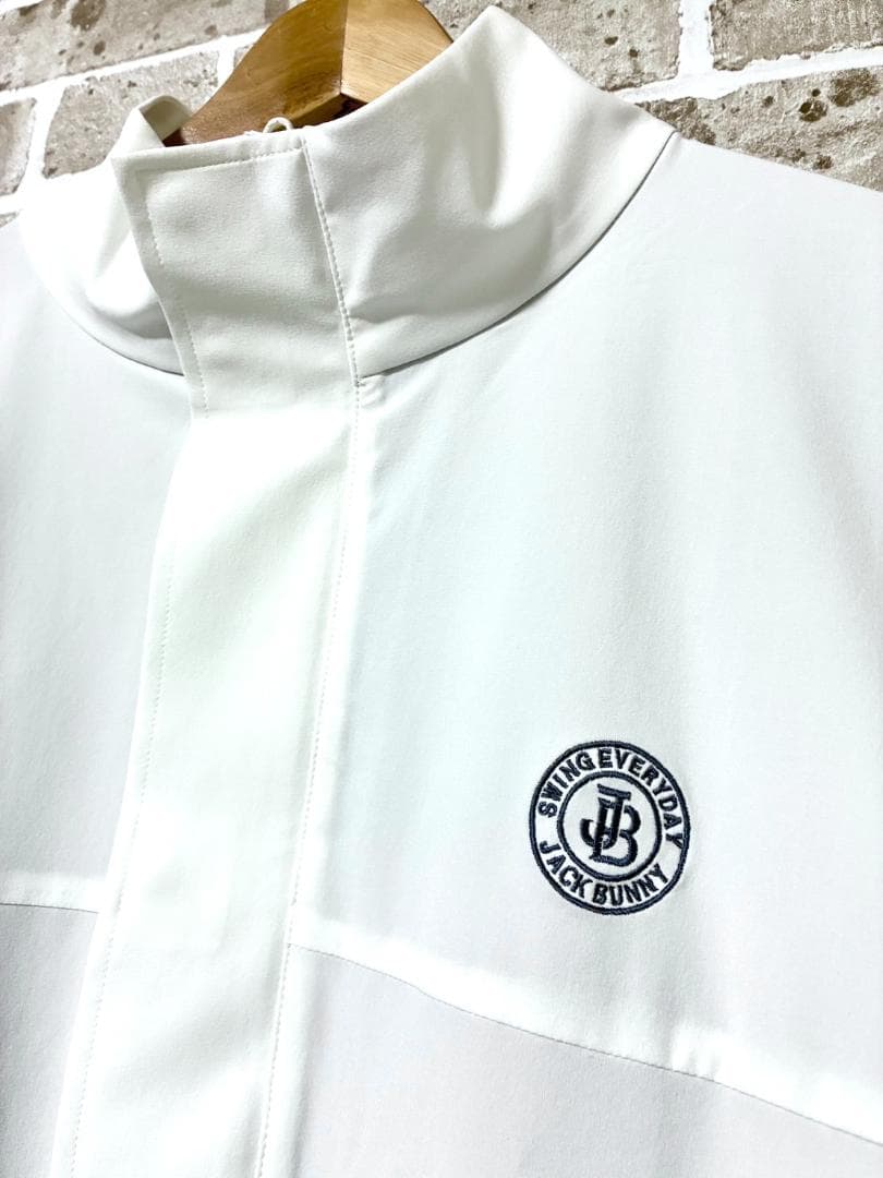 【早い者勝ち✨】新品 ジャックバニー フルジップブルゾン サイズ6 ホワイト 白