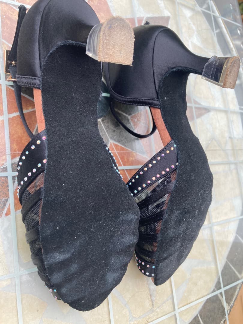 社交ダンス用 兼用シューズ 23cm ヒール6cm