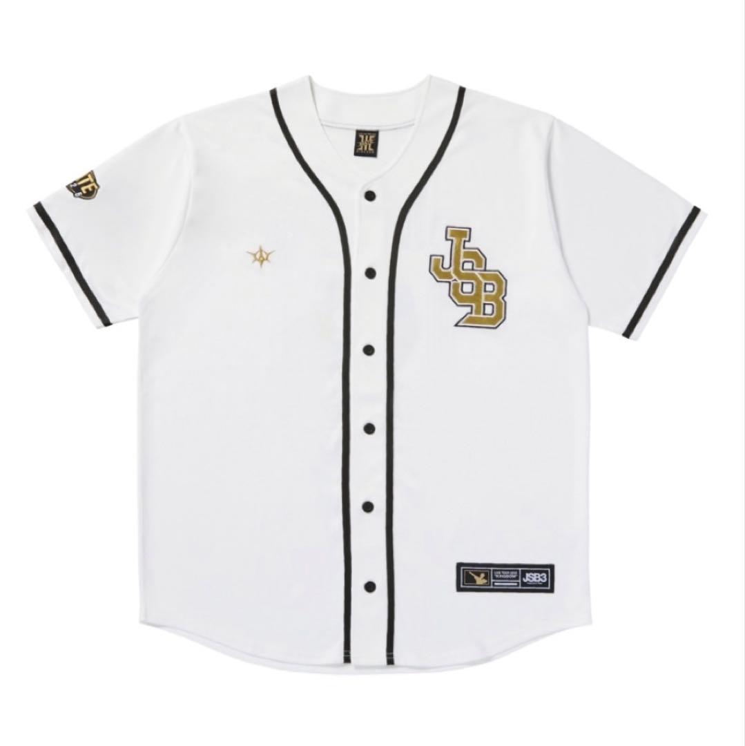 【FC限定】三代目KINGDOM ベースボールシャツ/WHITE