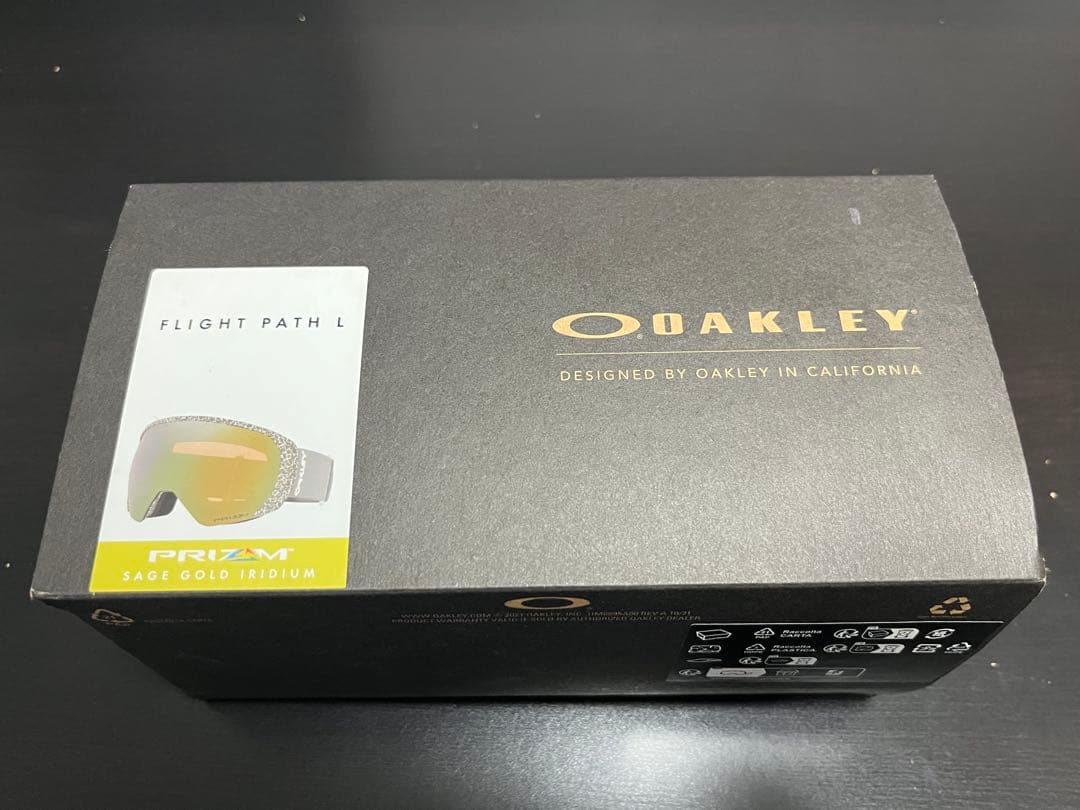 Oakley Flight Path L - Prizm Sage Gold美品