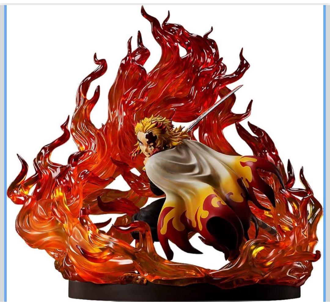 鬼滅の刃 煉獄杏寿郎 完全版 1/4スケール プラスチック製 塗装済みフィギュア