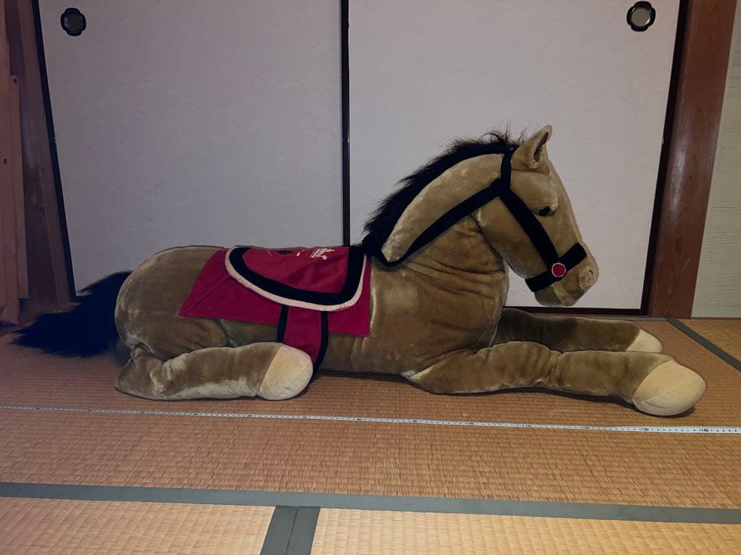 【廃盤】 トイザらス Animal Alley 馬 ジャンボ ぬいぐるみ