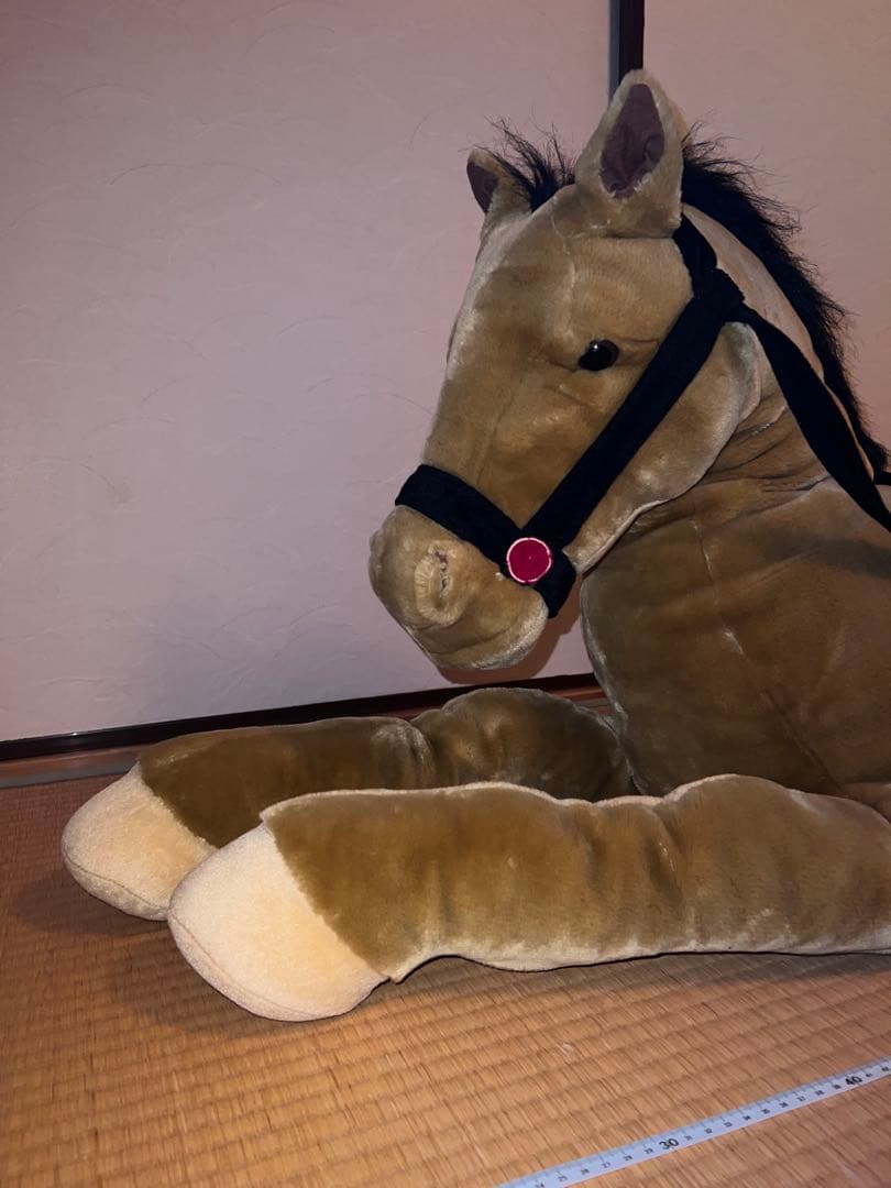【廃盤】 トイザらス Animal Alley 馬 ジャンボ ぬいぐるみ