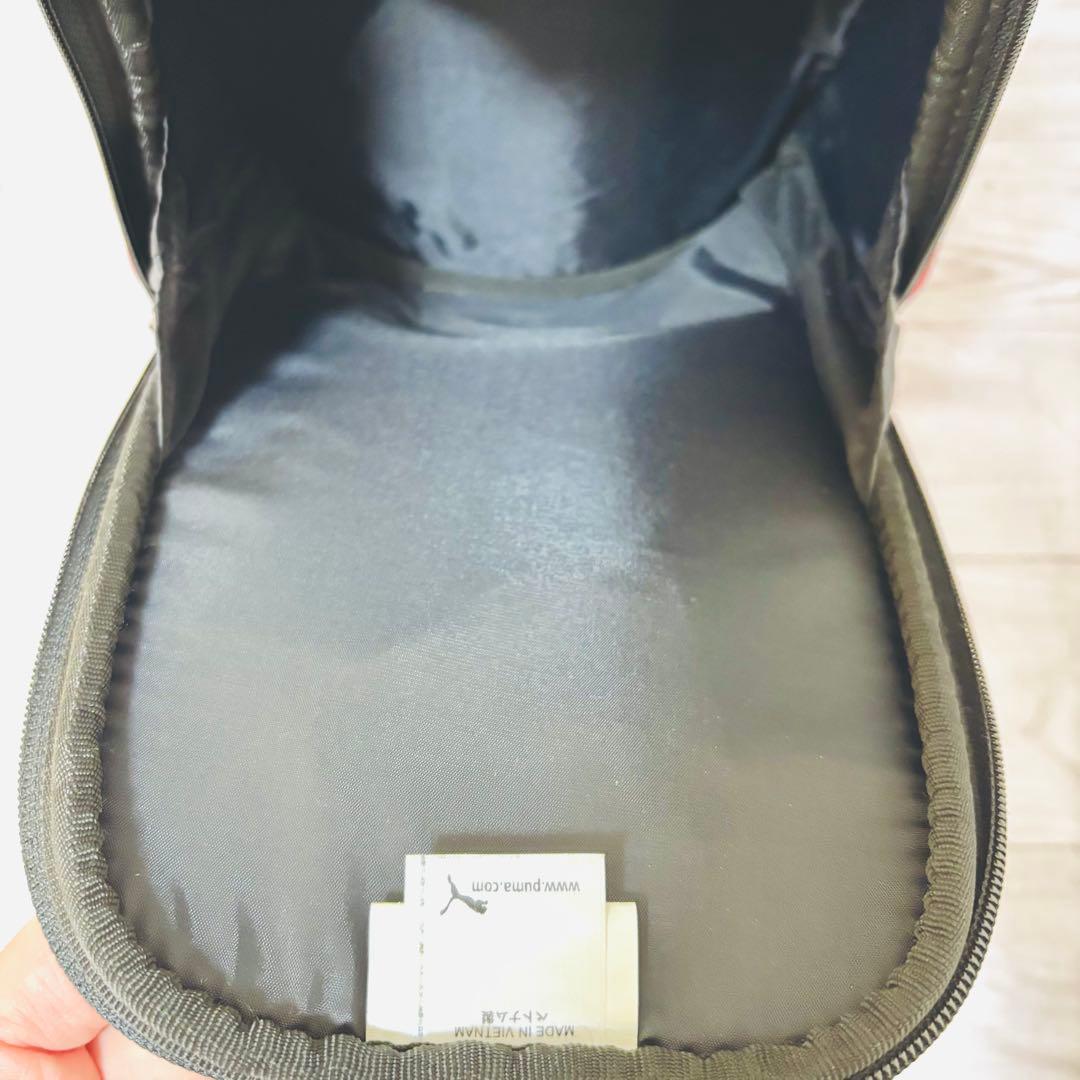 【美品】PUMA プーマ 軽量 キャディバック 赤/黒