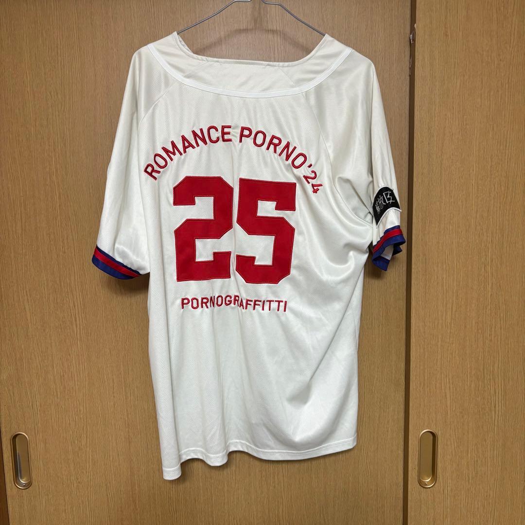 ポルノグラフィティ　ベースボールシャツ　ペナント