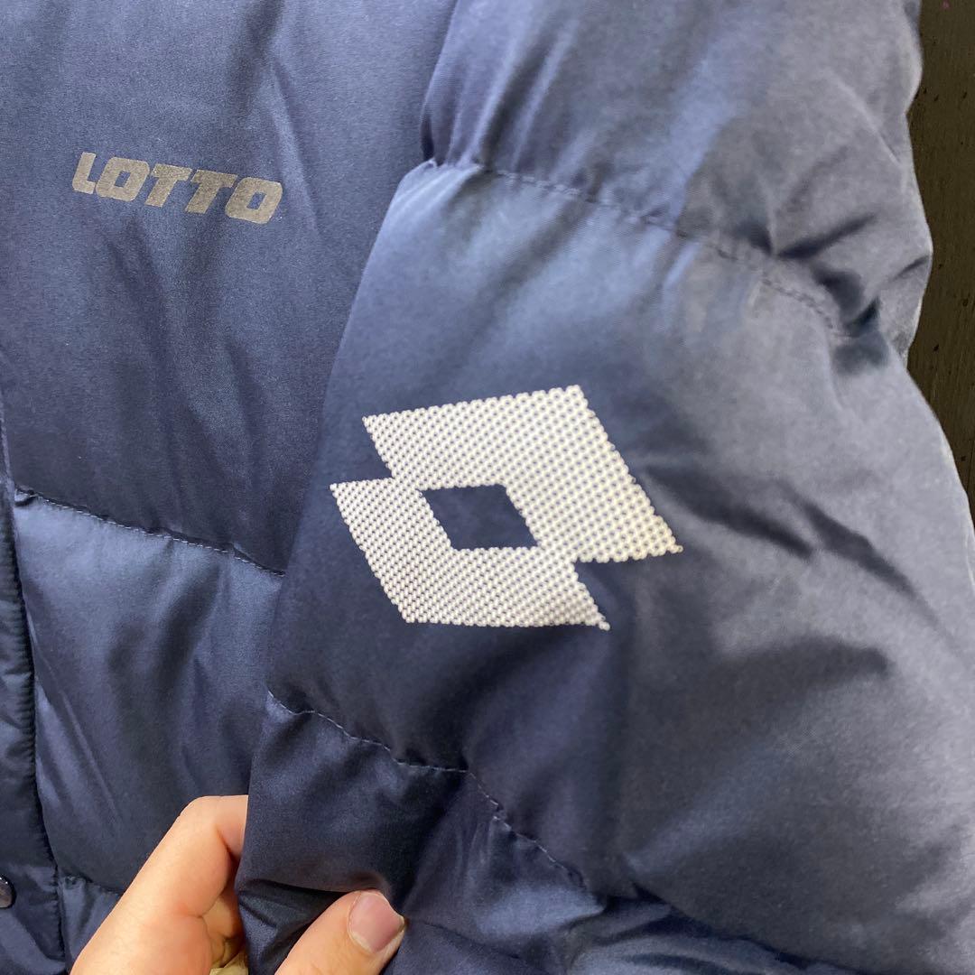 【新品】Lotto ネイビー ベンチコート L