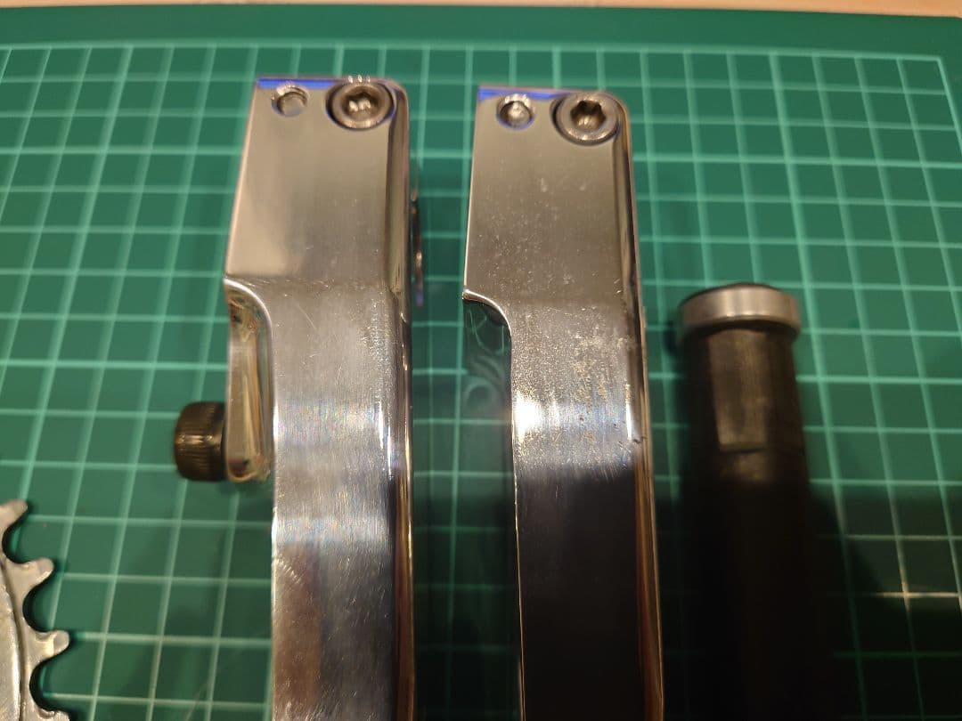 BMXクランクせット Odayssy Black Widow VINTAGE