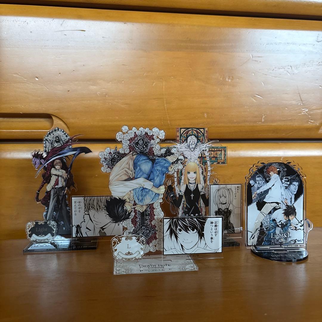 デスノート展 アクリルスタンド ×3＋おまけ付き