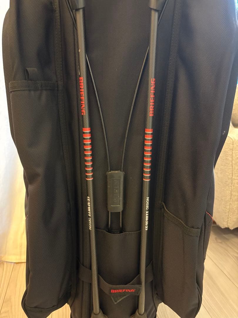 【美品】BRIEFING キャディバッグ ブラック