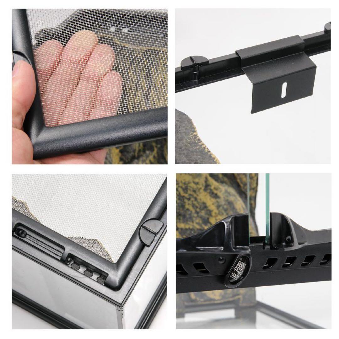 【新品】爬虫類ケージ　エキゾテラ　グラステラリウム　３０３０　爬虫類