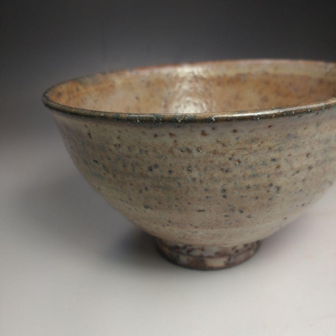 イ130 茶碗『萩焼窯元　大和吉孝松緑』『萩茶碗　共箱』抹茶碗　茶道具