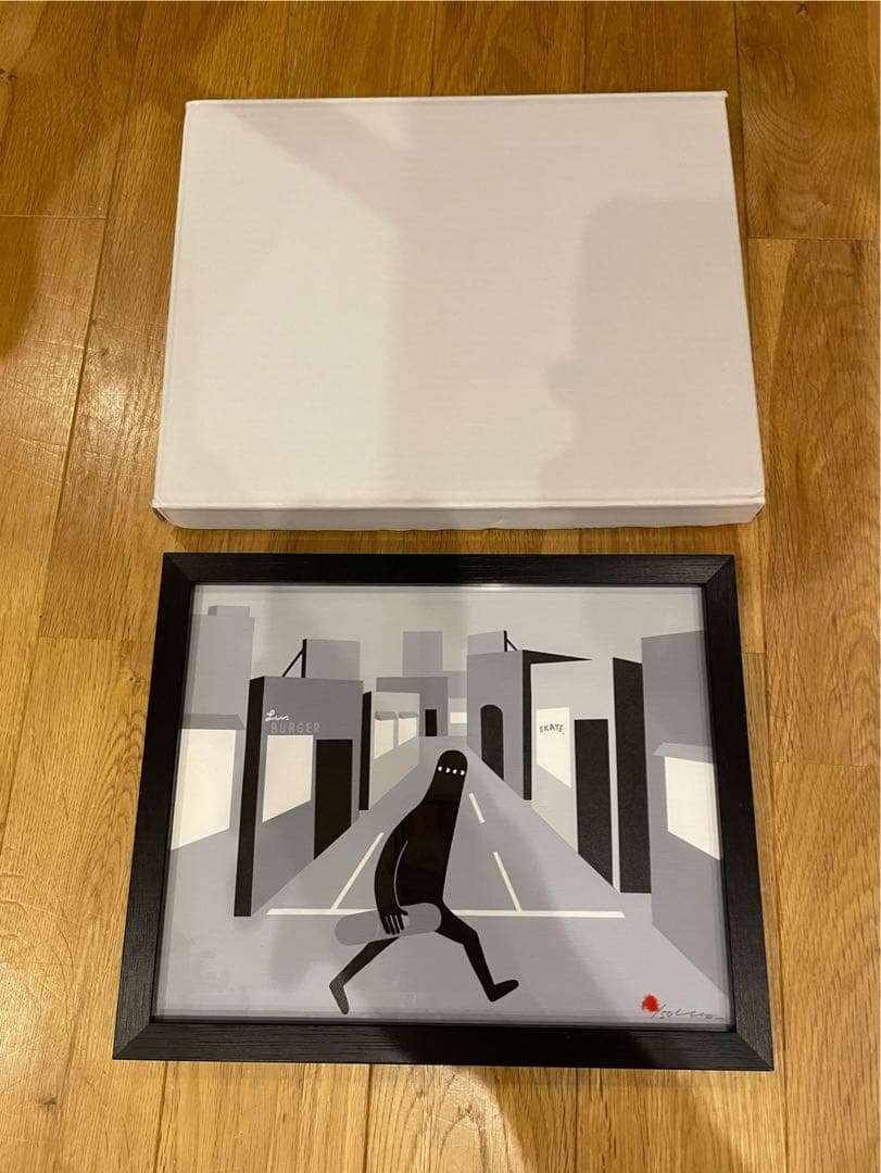 Ly painter 額装込み　　　　Kaws kyne 村上隆　奈良美智