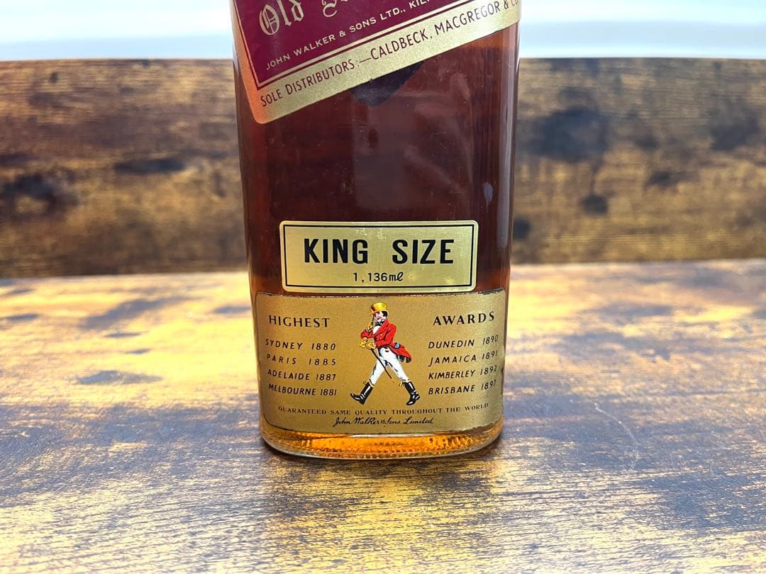 ジョニーウォーカー　赤ラベル　キングサイズ　スコッチウィスキー　ウイスキー特級