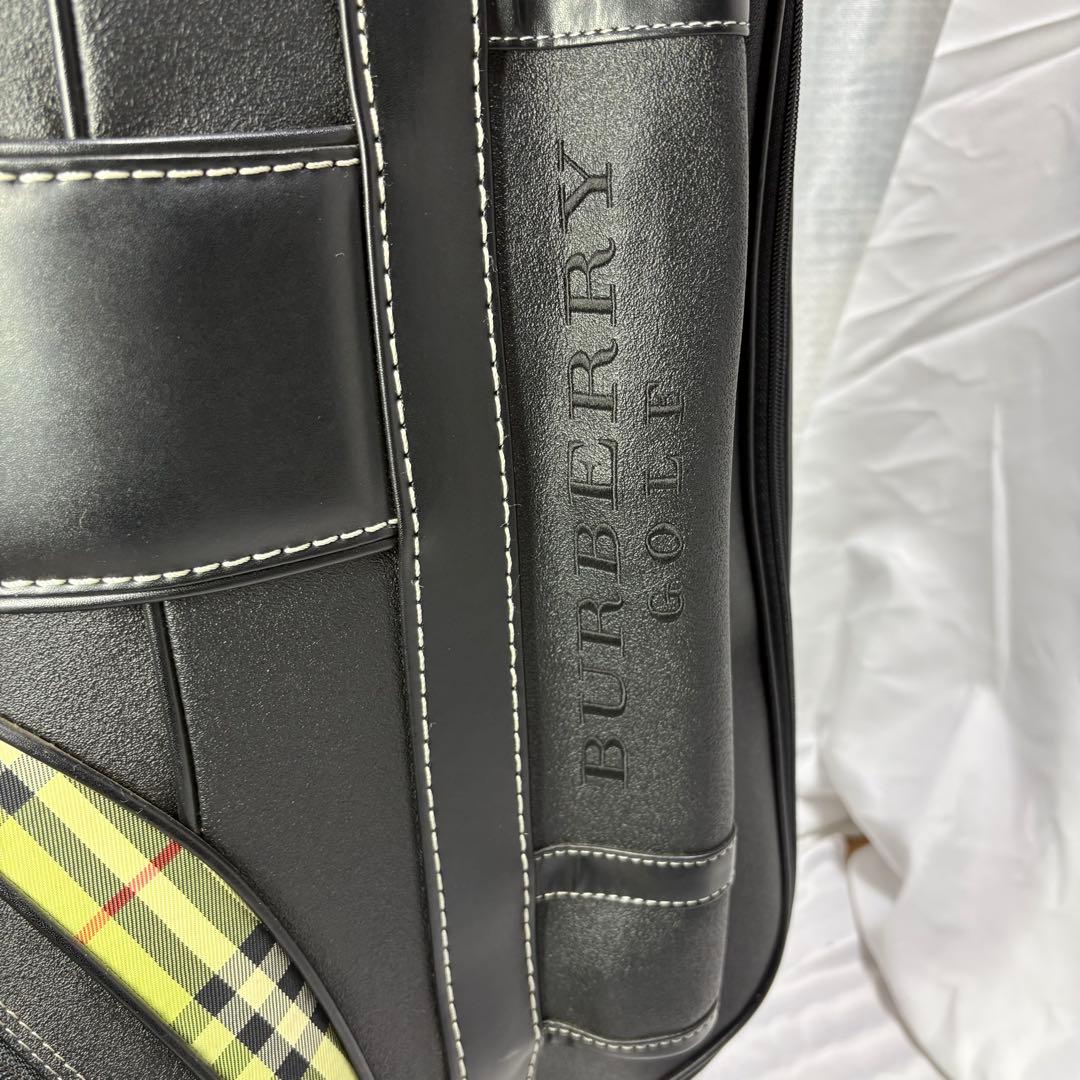 BURBERRY GOLF キャディバッグ 黒