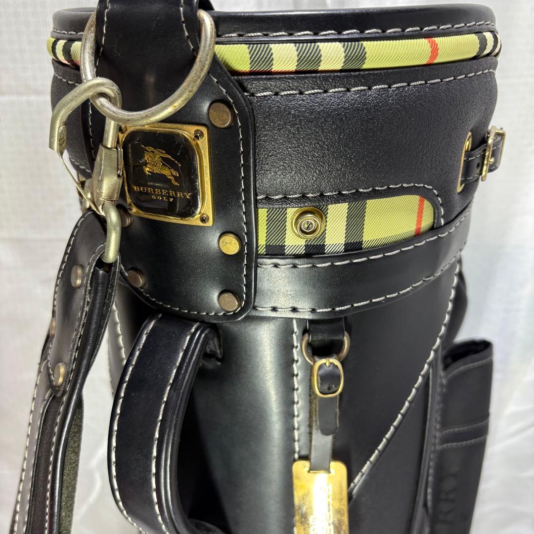BURBERRY GOLF キャディバッグ 黒