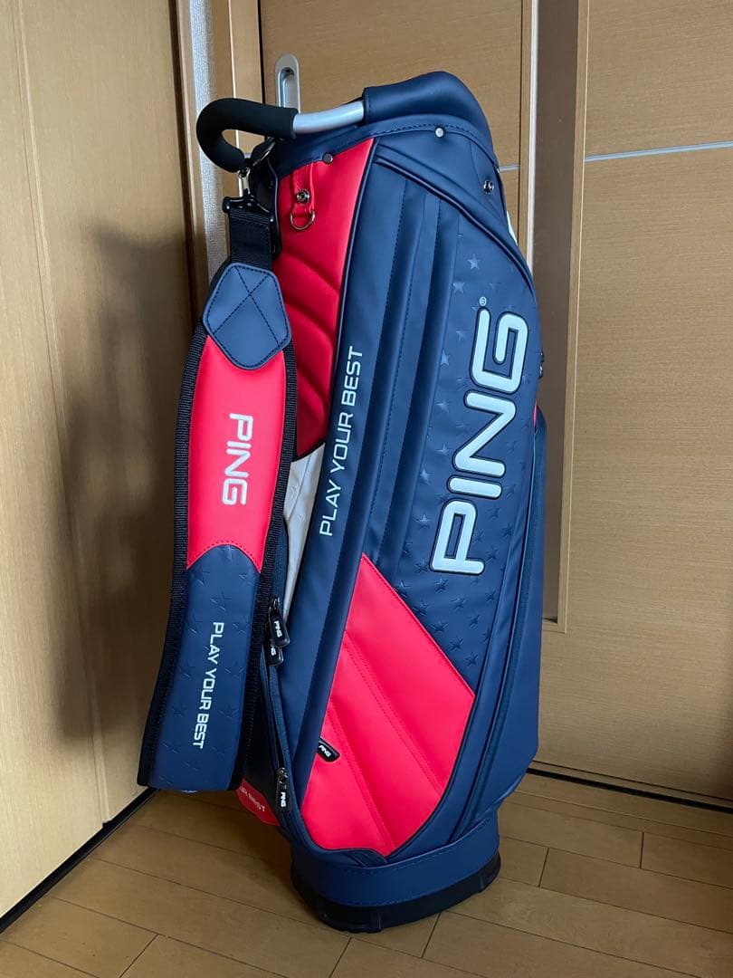 [未使用] PING キャディバッグ　9.5型 最終価格！！