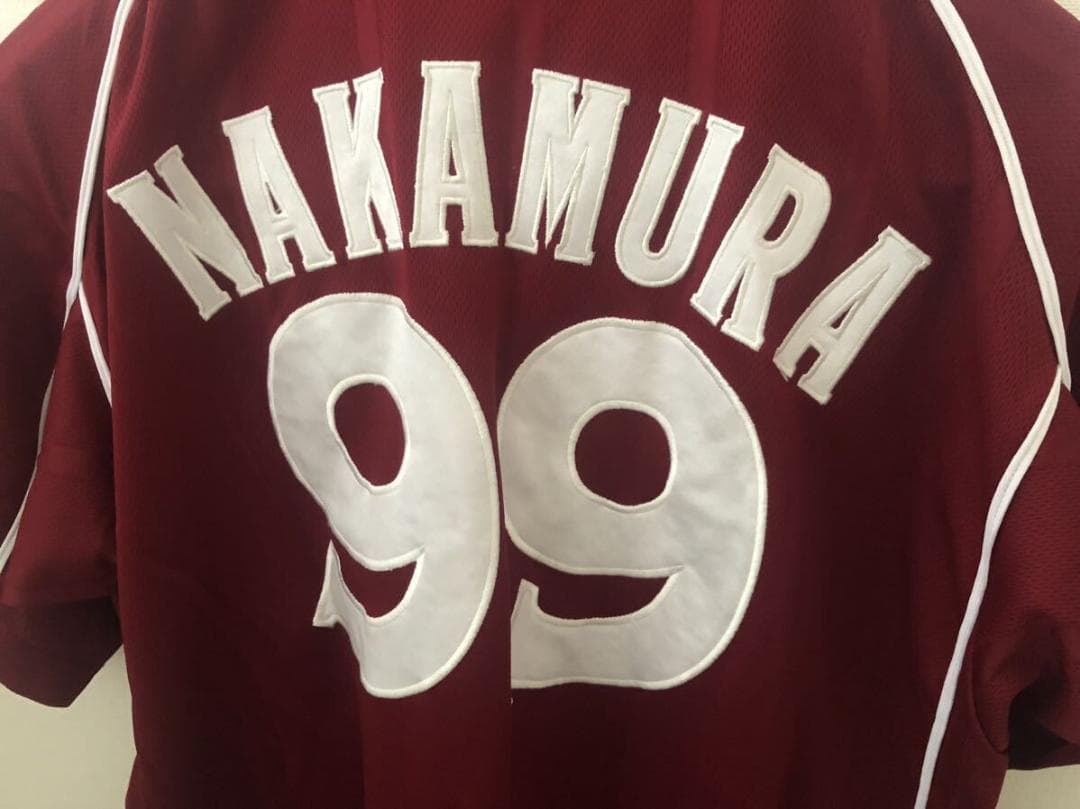 東北楽天ゴールデンイーグルス #99 中村紀洋 レプリカユニフォーム ビジター