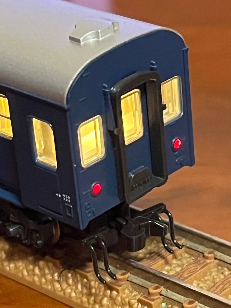 10系客車6両　kato ライト室内灯点灯確認済