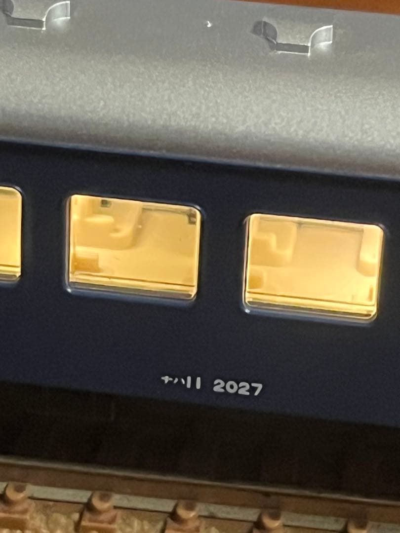 10系客車6両　kato ライト室内灯点灯確認済