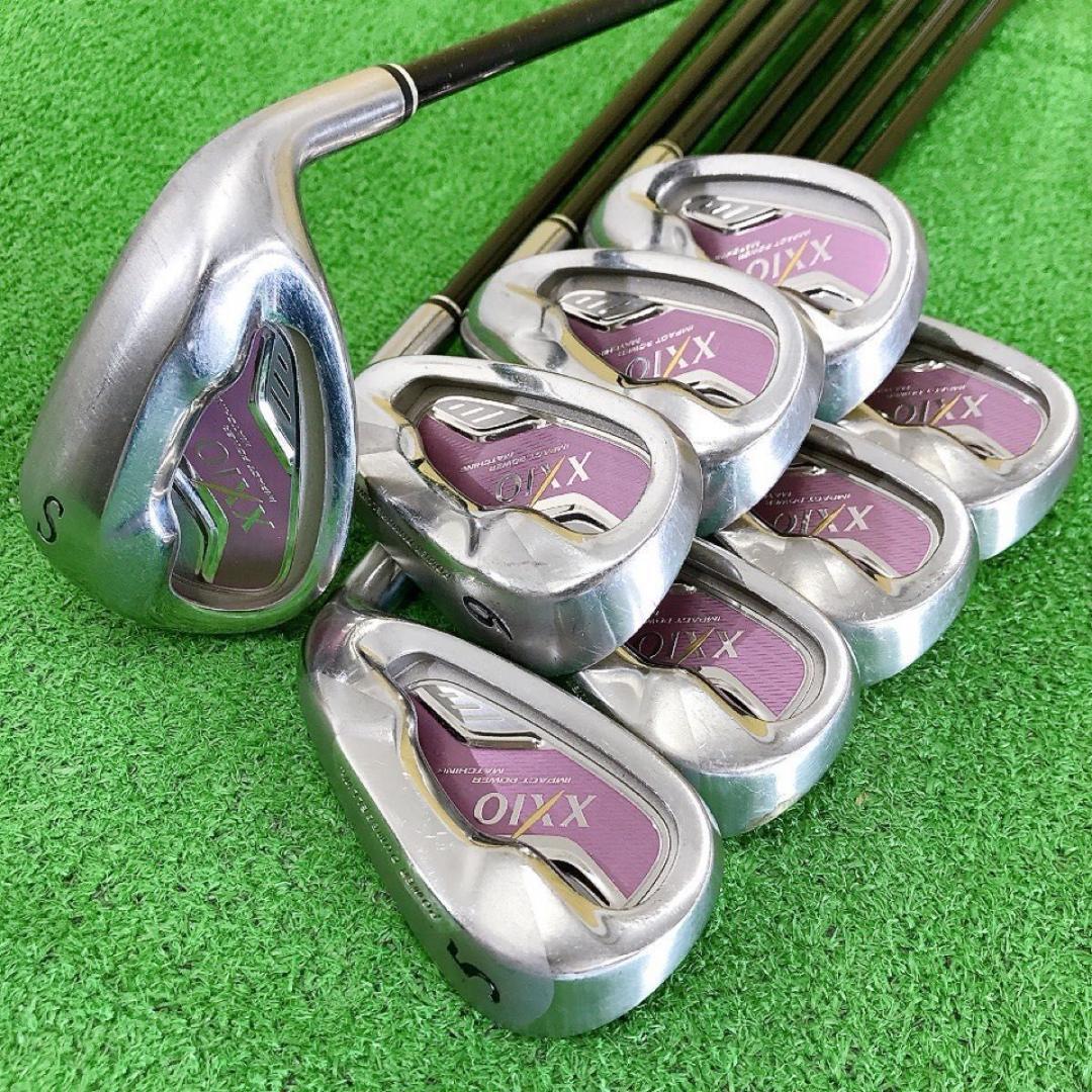 チ53★ゼクシオ8本レディースアイアンセット MP600L XXIO PINK