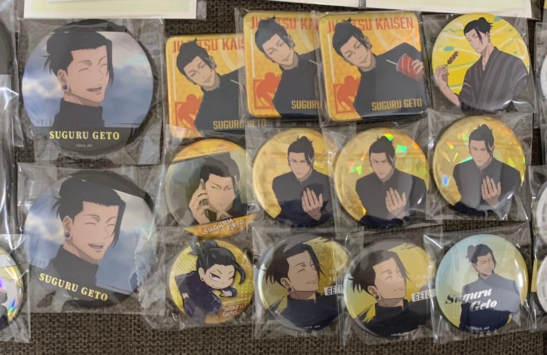 夏油傑　缶バッジまとめ売り