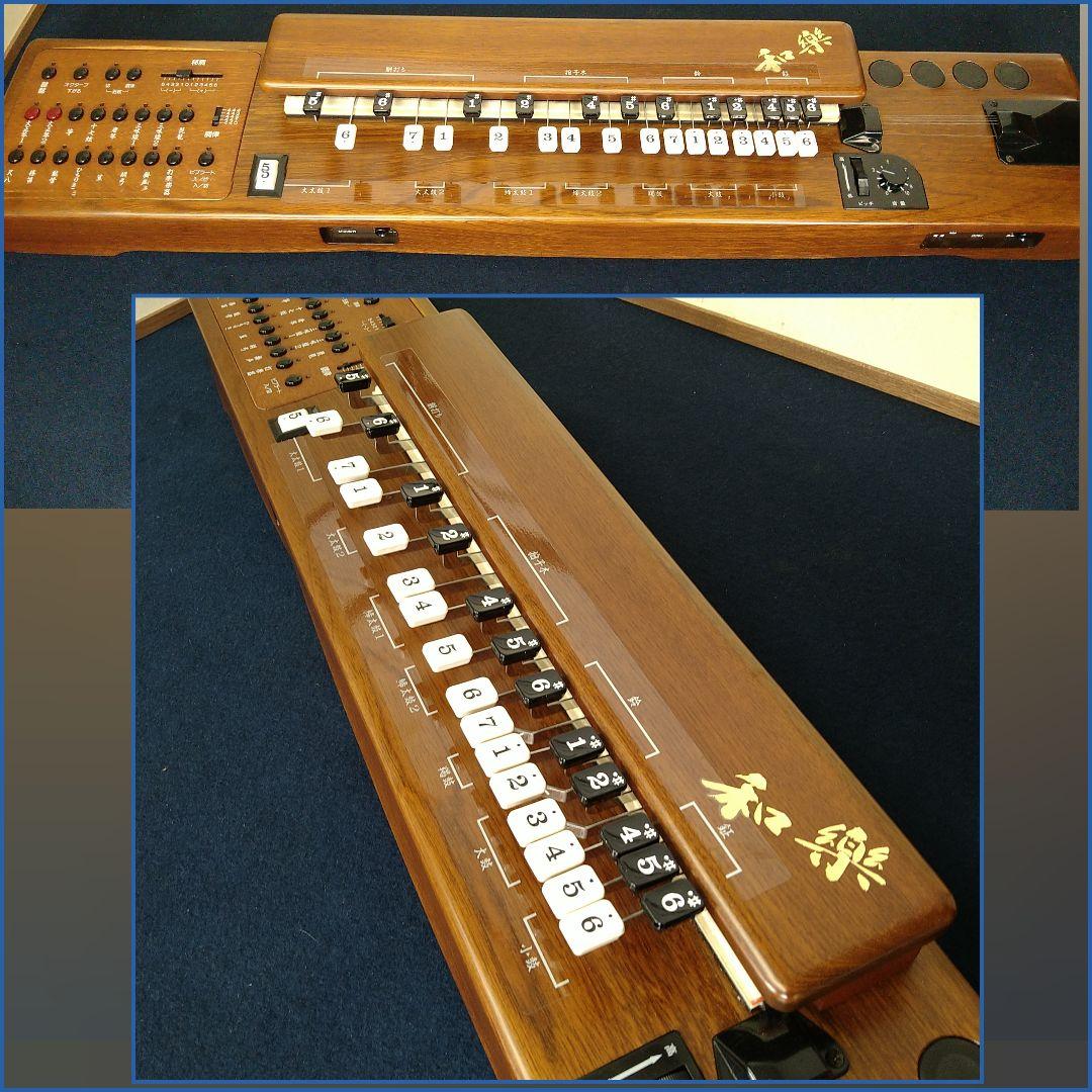 AF3 電子大正琴TES-100 音出し確認済 アダプター出力線 他 ケース入