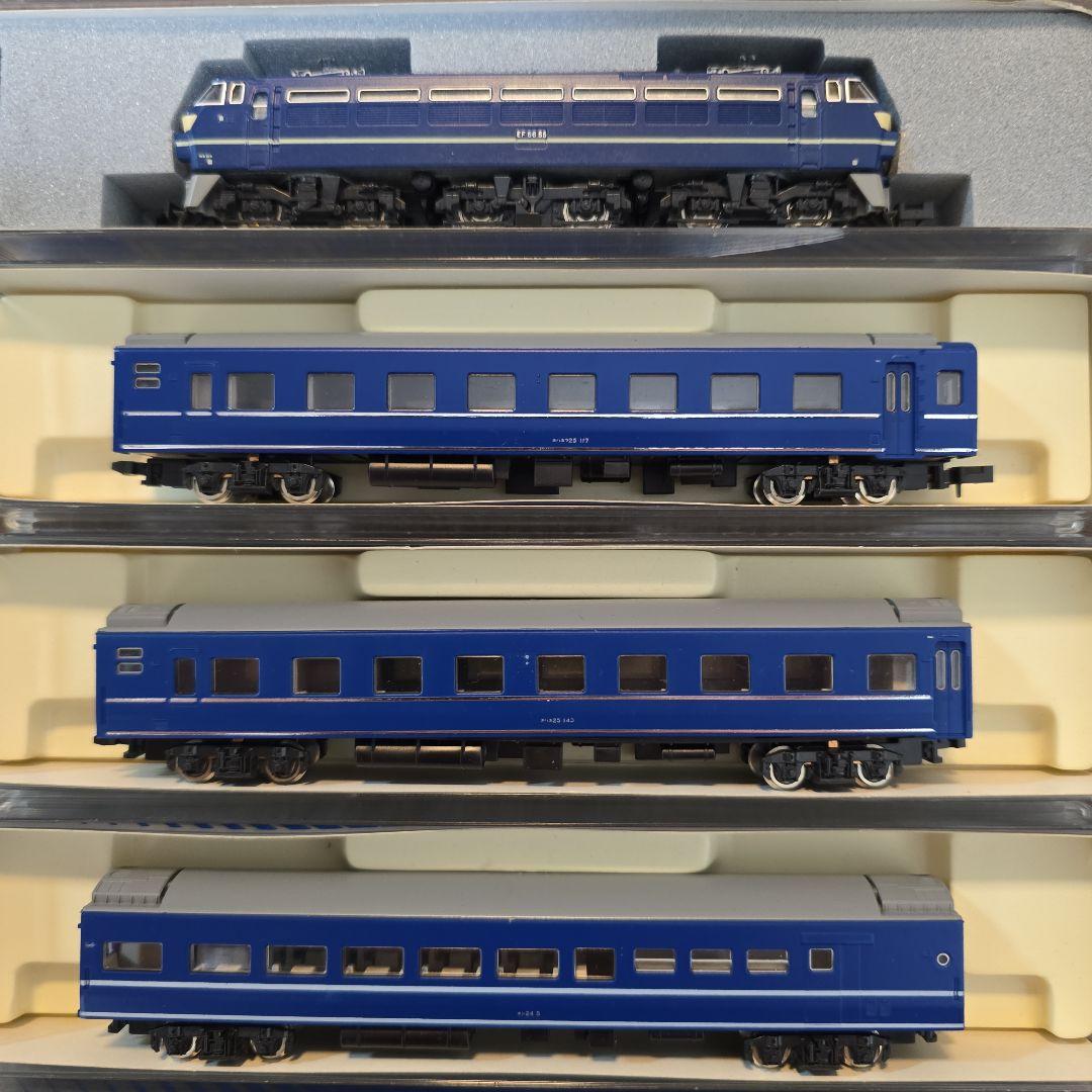 KATO Nゲージ EF66＋24系25形特急寝台客車 6両 ブルートレイン