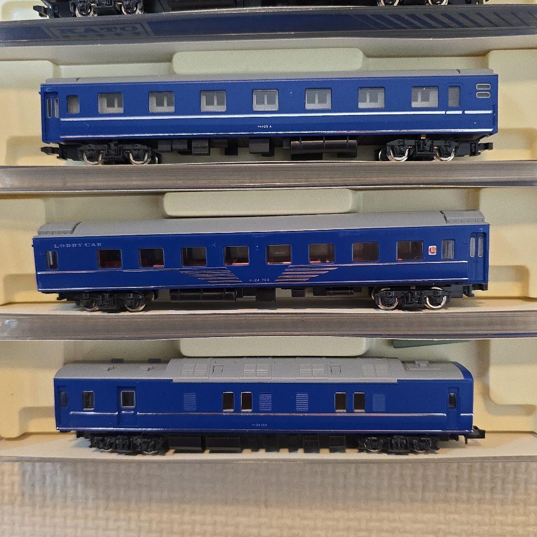 KATO Nゲージ EF66＋24系25形特急寝台客車 6両 ブルートレイン