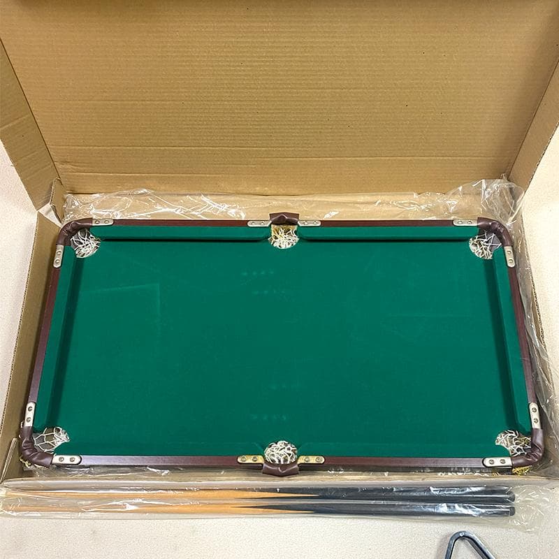 ミニビリヤードテーブルセット 木製 ビリヤード台 約91×50×20cm