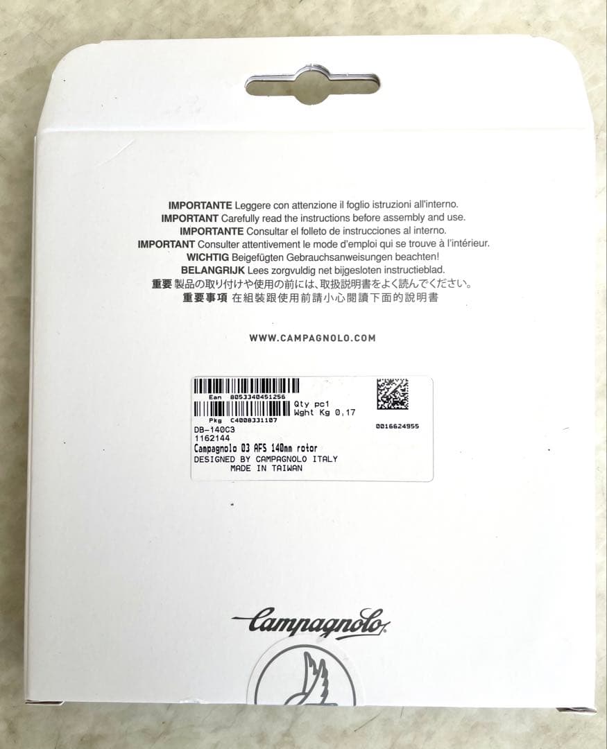 パーツ Campagnolo 03 Disc Rotor 140mm