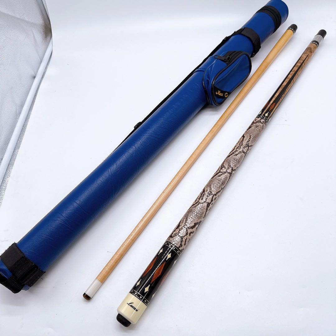 Lucasi ルカシー ビリヤードキュー 木製 150cm ケース付き