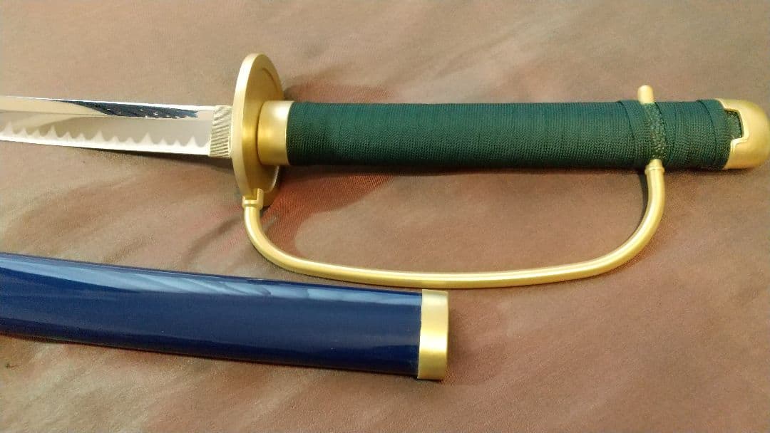 【金属刀身】模造刀 海賊 ワンピース シャンクス 武具 日本刀 コスプレ 模擬刀