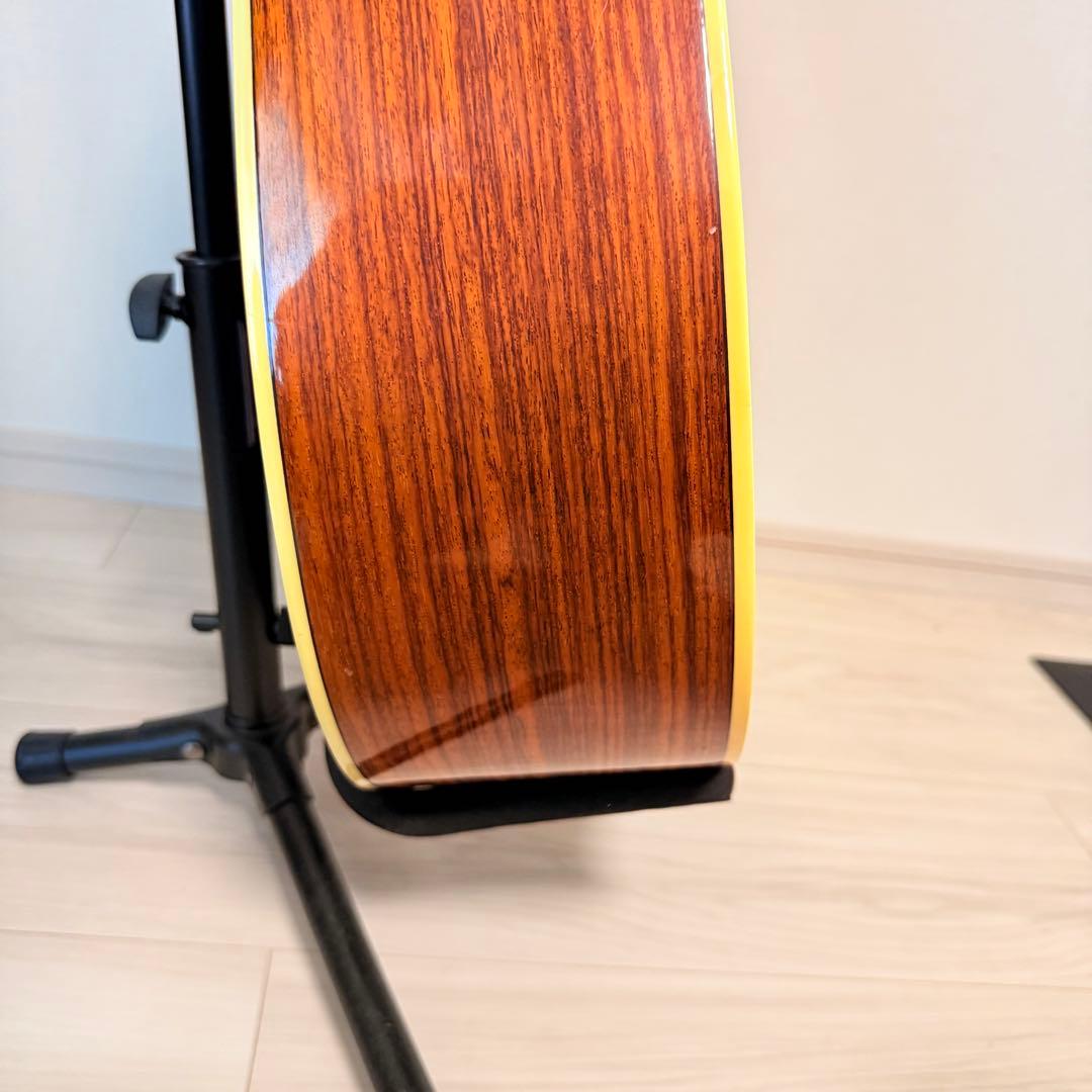 美品　YAMAHA FG-301B アコースティックギター ハードケース付