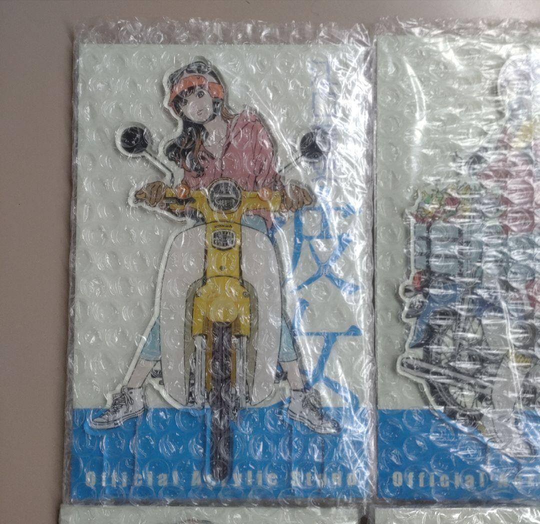 江口寿史　彼女展 アクリルスタンド HONDA カブ コラボ 4種セット