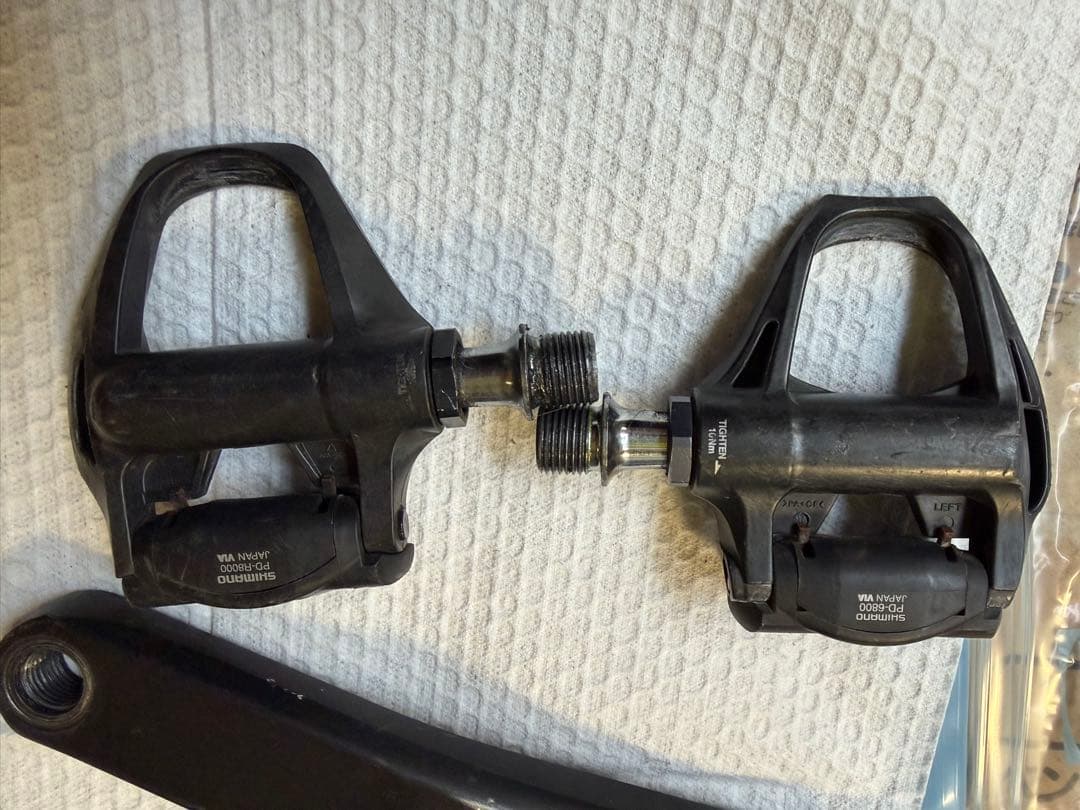 CAAD12 純正クランク 52/36 170mm ＆ アルテグラペダル付