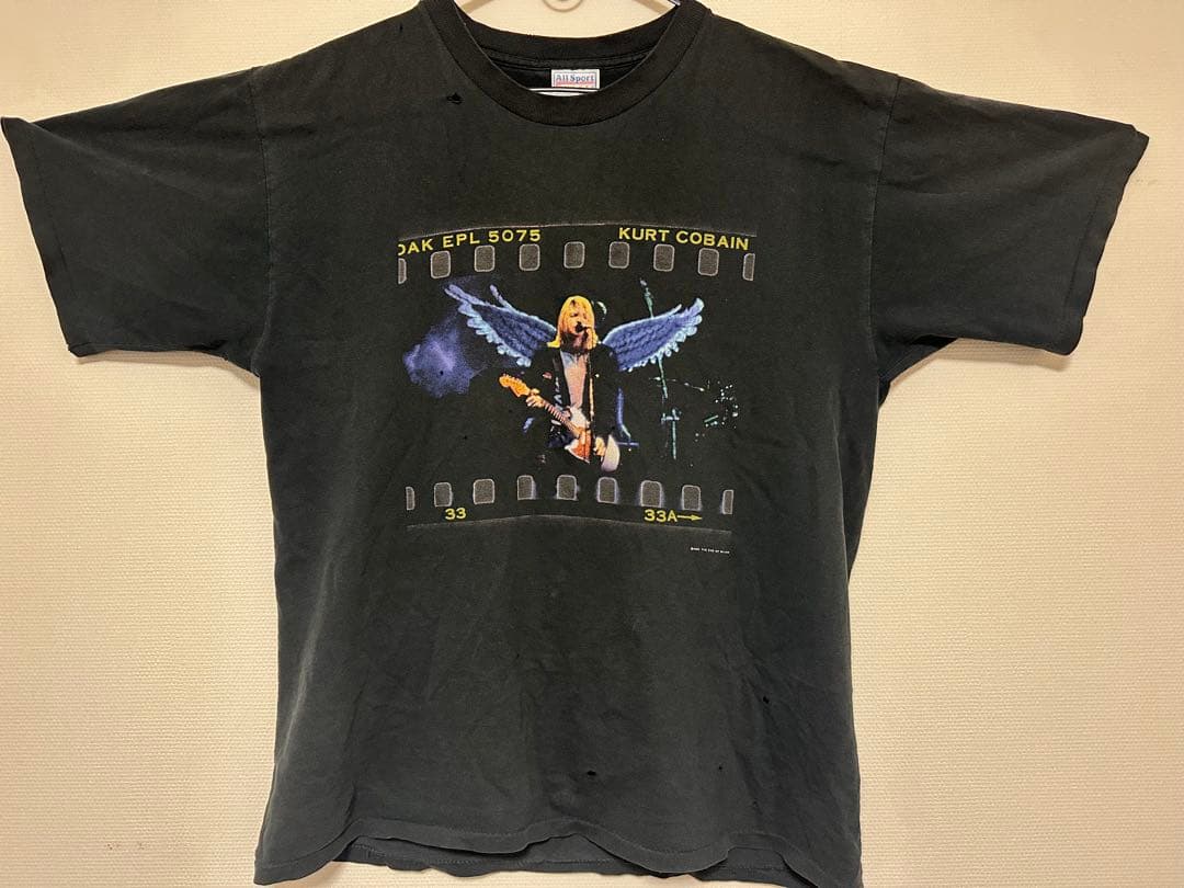  Cobain Tシャツ 　nirvāṇa 90s