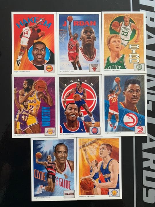 NBAカードwood box ud inaugural series