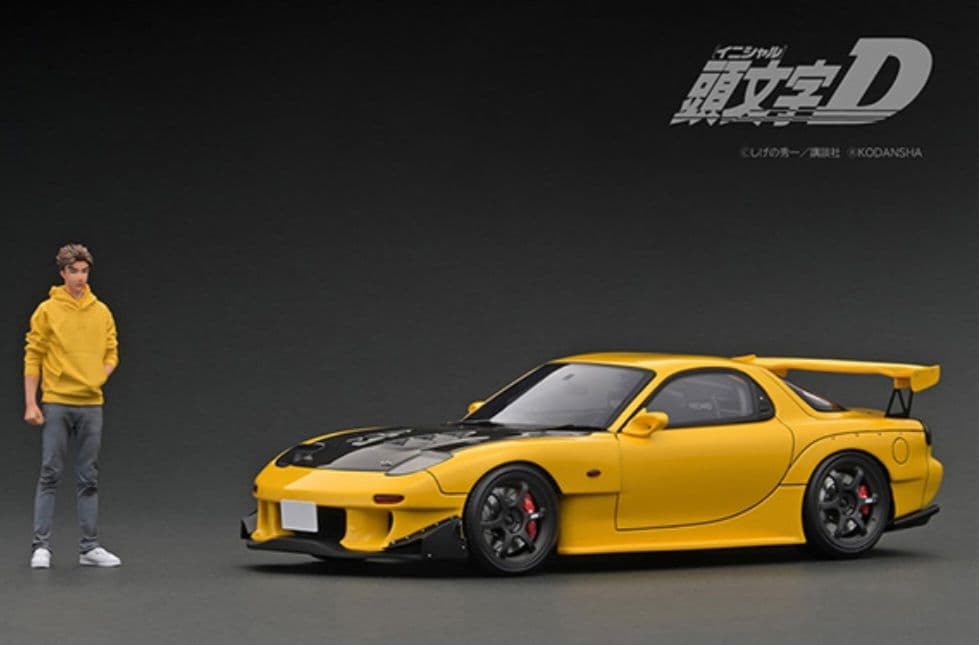自動車 IG2873 1/18 INITIAL D Mazda RX-7 (FD3S)