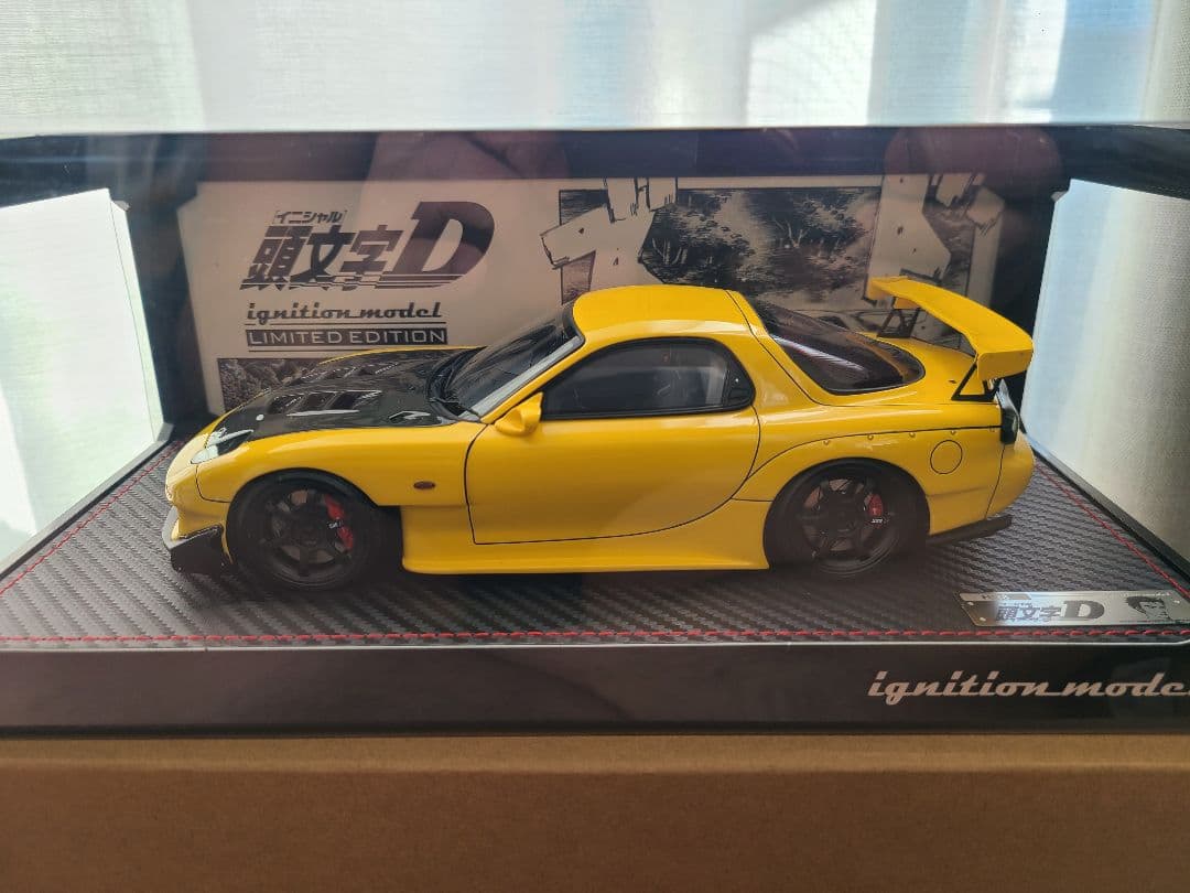 自動車 IG2873 1/18 INITIAL D Mazda RX-7 (FD3S)