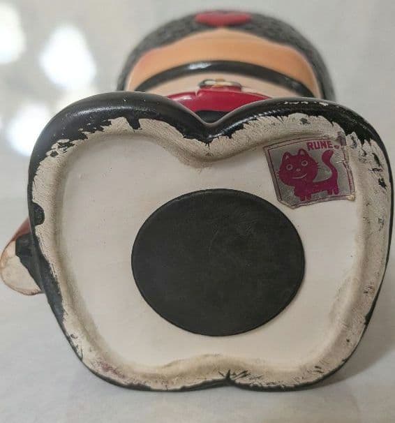 ★激レア★　昭和レトロ　内藤ルネ　陶器　貯金箱　イギリス兵隊　衛兵　ヴィンテージ