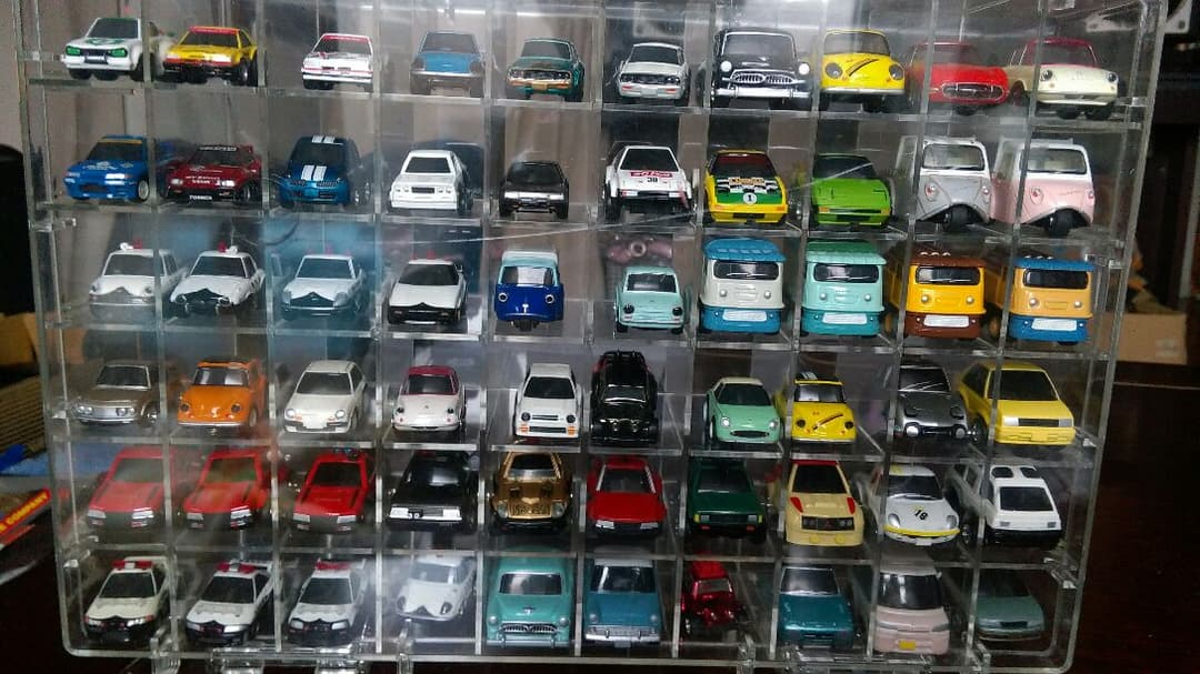 旧車チョロQ 60台まとめ売りその①です。