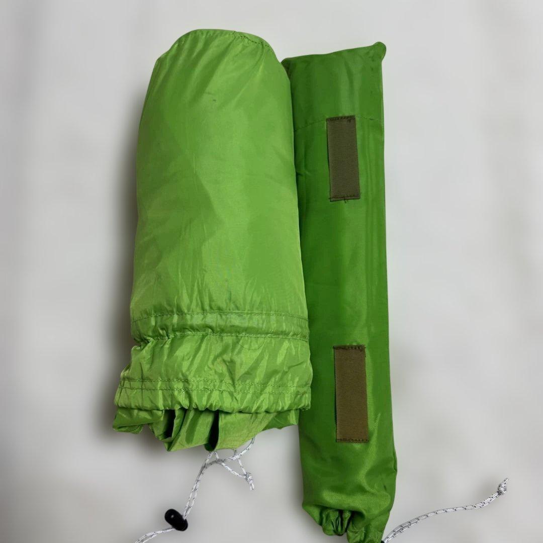 極美品モンベル　ミニタープ HX ポール2本セット　グリーン